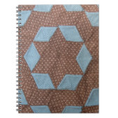 キルトパターン – 城 ノートブック (正面)