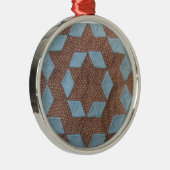 キルトパターン – 城 メタルオーナメント (右)