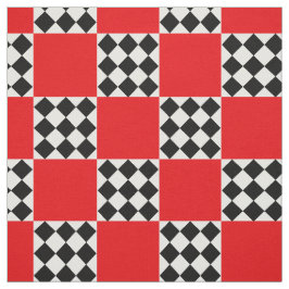 キルトパモダンターンのチェック ファブリック