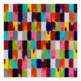 キルトパーフェクトモダンポスター ポスター