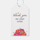 キルトビジネスWebサイト製品ありがとうラベル ギフトタグ (裏面)