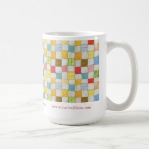キルトビ熱狂するジネスID背の高いホワイトマグカップ コーヒーマグカップ