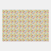 キルトフラットシ熱狂するートラッピング紙 ラッピングペーパーシート (正面3)