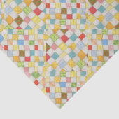 キルトモザイクティッシュペーパー 薄葉紙 (詳細)