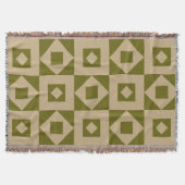 キルトモダンフュージョン スローブランケット (正面)