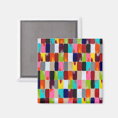 キルトモダンマグネット マグネット (正面/裏面)