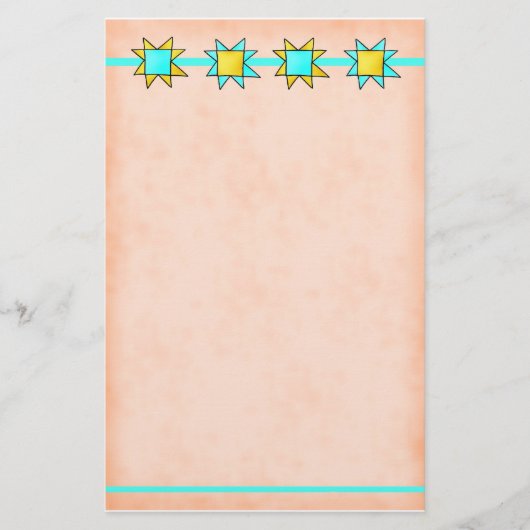 キルトラバードッグステーショナリーのカスタマイズ 便箋 (正面)