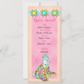 キルトラバードッグ招待状カスタマイズ 招待状 (裏面)