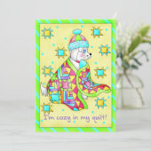 キルトラバードッグ招待状 招待状 (スタンド正面)