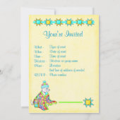 キルトラバードッグ招待状 招待状 (裏面)