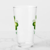 キルトルックグリーンシャムロパーソナライズされたック タンブラーグラス