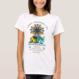キルトワークス 2026年10月リトリート Tシャツ