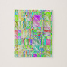 キルト予測できな抽象デザインパズル