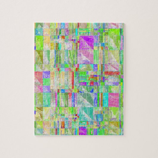 キルト予測できな抽象デザインパズル ジグソーパズル (縦)