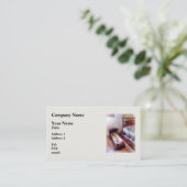 キルト付きクレードル 名刺 (スタンド正面)