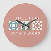 キルト作家のための「まだブロックで遊んでます」