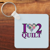 キルト好き – キーリング (正面)