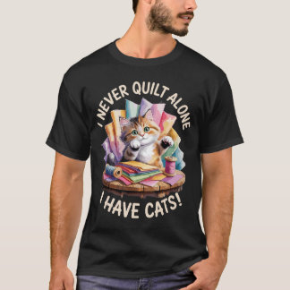 キルト愛好家のための面白いキルティングアート メンズ レディース 縫製 Tシャツ