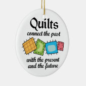 キルト接続 セラミックオーナメント (右)