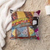 キルト枕 クッション (ブランケット)