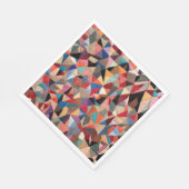 キルト熱狂するデザイン スタンダードランチョンナプキン (角)