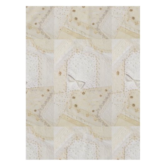 キルト熱狂するデザイン テーブルクロス (正面)