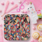 キルト熱狂するデザイン ペーパープレート (パーティー)