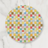 キルト熱狂する2"丸糸ラベル フェイバータグ (裏面)