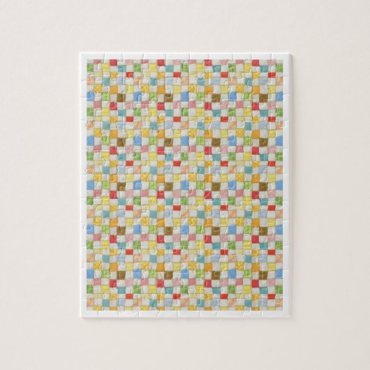 キルト熱狂する8x10パズル – 白 ジグソーパズル (縦)