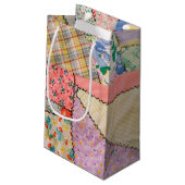 キルト熱狂する スモールペーパーバッグ (裏面アングル)