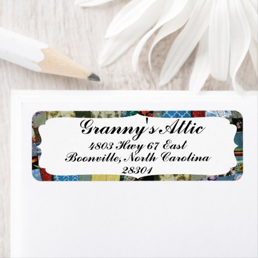 キルト縁ど ラベル (インサイチュ)