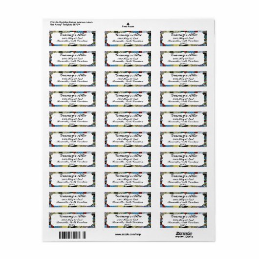 キルト縁ど ラベル (フルシート)