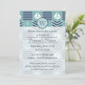 キルト航海のパーティの招待状 招待状 (スタンド正面)