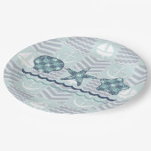 キルト航海の紙プレート ペーパープレート (アングル)