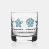 キルト航海の ウイスキーグラス (右)
