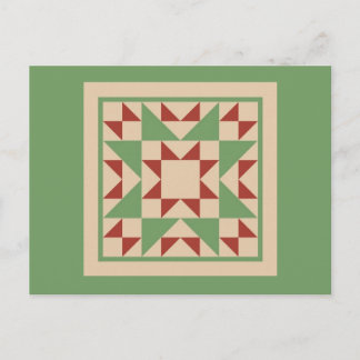 キルト葉書 – 奇数ブロック ポストカード