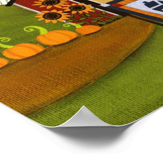 キルト販売 ポスター (角)