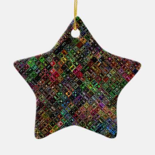 キルト セラミックオーナメント (正面)