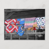 キルト ポストカード (正面)