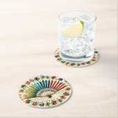 キルト ラウンドペーパーコースター (インサイチュ)