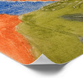 キルヒナー - オットー・ミューラー肖像 ポスター (角)