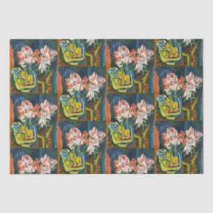 キルヒナー ピンクのバラ 表現主義 花の芸術 薄葉紙