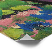 キルヒナー – ブルーバウメ1909 ポスター (角)