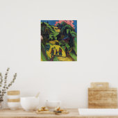 キルヒナー – ホームホーム今年1918 ポスター (キッチン)