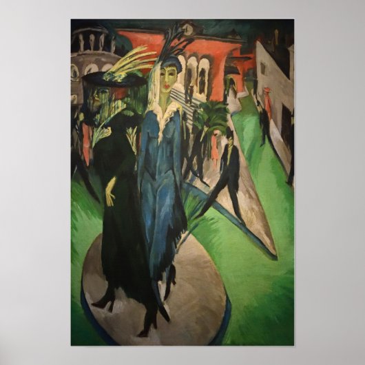 キルヒナー – ポツダマープラッツ ポスター (正面)