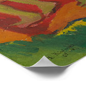 キルヒナー – Bather 1910 ポスター (角)