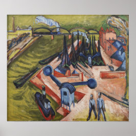 キルヒナー – Frankfurt 1916 ポスター