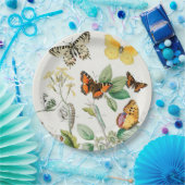 キルビーのウィリアム・フォーセル・キルビーの蝶と毛虫 ペーパープレート (パーティー)