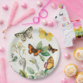 キルビーのウィリアム・フォーセル・キルビーの蝶と毛虫 ペーパープレート (パーティー)