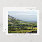 キルフェノラのクレア、アイルランド、ファームハウス&フィールド ポストカード (正面/裏面)